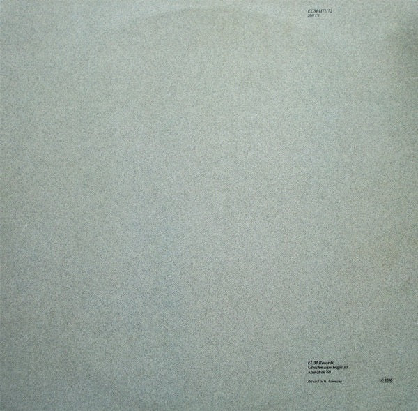 Image of Back Cover of 2xLP - VG/VG - KEITH JARRETT, Nude Ants (Live At The Village Vanguard) (ECM Records; ECM 1171/72, Germany 1980, Gatefold), Discs have only a couple of light marks. Corner wear to sleeve.,  - 1916234C