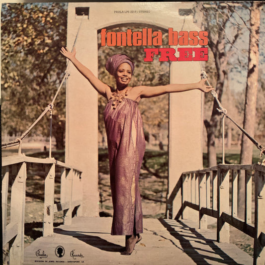 Image of Front Cover of LP - VG/VG - FONTELLA BASS, Free (Paula Records; LPS 2213, US 1972), ,  - 1926119E