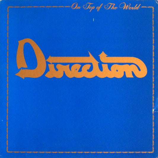 Image of Front Cover of LP - VG/EX - DIRECTION, On Top Of The World (Gospel Jubilee; FM 73116 AB, US 1973, Christian Pop, Dedicated To Helen With Note From Wayne On Rear Sleeve), ,  - 1926211E