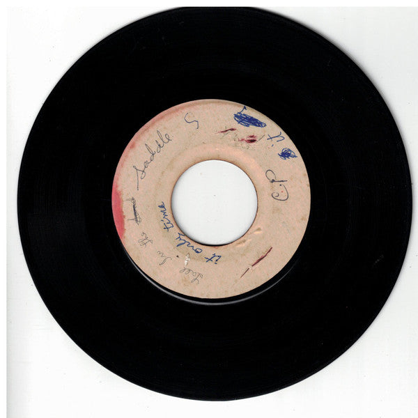Image of Front Cover of 7" - /G+ - ROLAND ALPHONSO, THE SOUL BROTHERS, Tall In The Saddle (Not On Label; , Jamaica 1966, White Label), ,  - 1926224E