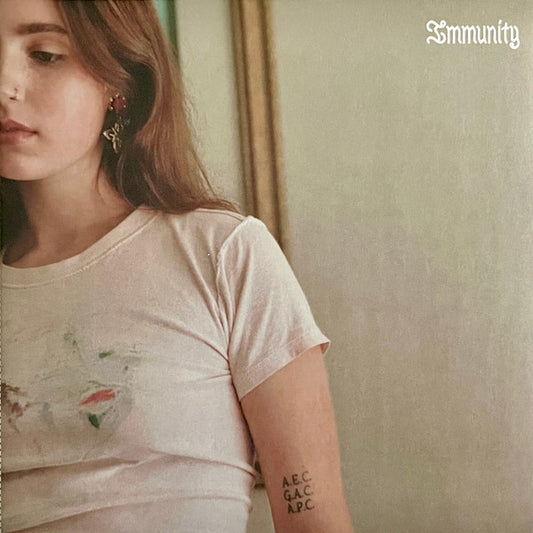 Image of Front Cover of LP - EX/EX - CLAIRO, Immunity (Fader Label ; 9299184310, USA & Europe 2019, Textured,  Debossed Gatefold Sleeve, Inner, Beige Vinyl, Limited Edition of 1,000), ,  - 1926208E