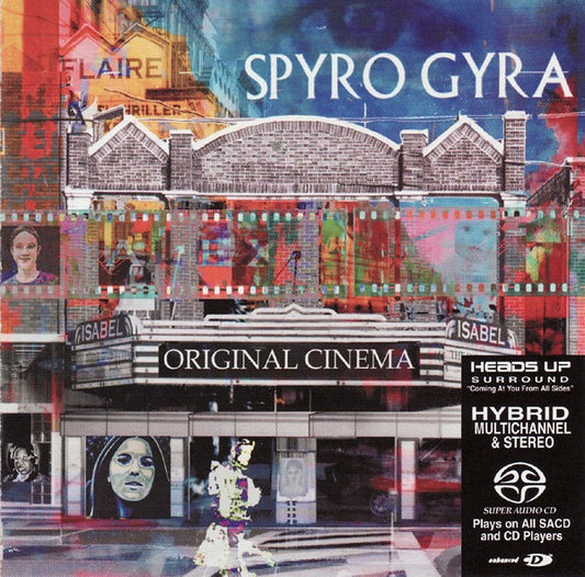 Image of Front Cover of SACD - M/M - SPYRO GYRA, Original Cinema (Heads Up International; HUSA 9074, US 2002, Hybrid, Multichannel), Still SEALED In Shrinkwrap,  - 1916293C