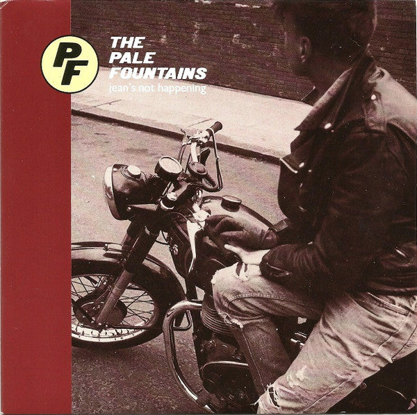 Image of Front Cover of 7" - VG/VG - THE PALE FOUNTAINS, Jean's Not Happening (Virgin; VS737, UK 1985, Picture Sleeve), Strong VG Throughout,  - 1916311C