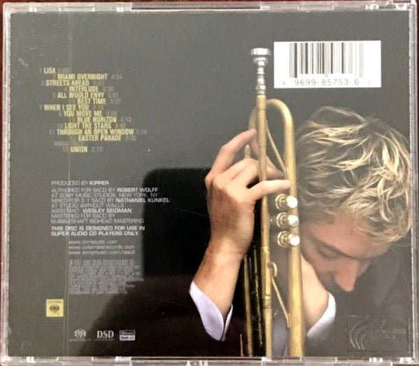 Image of Back Cover of SACD - EX/M - CHRIS BOTTI, Night Sessions (Columbia; CS 85753, US 2001, Plastic Slipcase, Multichannel, Stereo), Still SEALED In Stickered Shrinkwrap,  - 1916306C