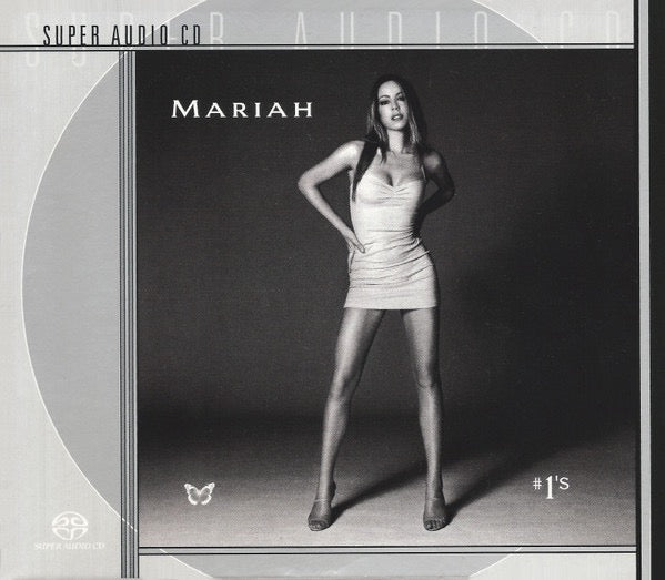 Image of Front Cover of SACD - VG+/M - MARIAH CAREY, #1's (Columbia; CS 69670, US 1999, Slipcase, DSD, Stereo), Still SEALED in stickered shrinkwrap. Slipcase slightly wavey from storage. Sealed so unable to check runout.,  - 1916307C