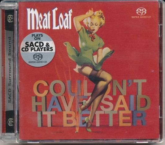Image of Front Cover of SACD - M/M - MEAT LOAF, Couldn't Have Said It Better (Polydor; 076 104-2, Europe 2003, Hybrid, Multichannel), Still SEALED In Shrinkwrap,  - 1916353C