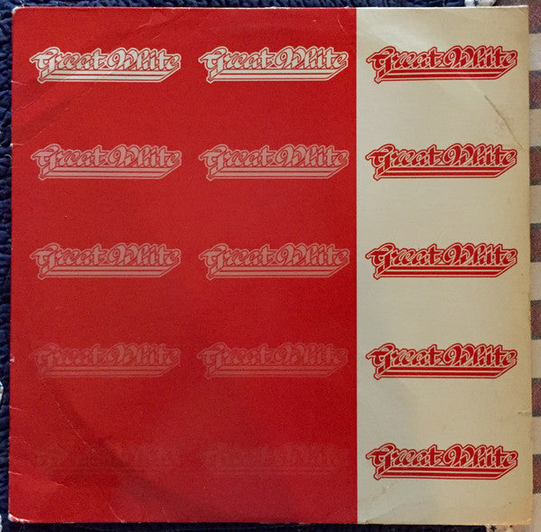 Image of Front Cover of 12" EP - VG/VG+ - GREAT WHITE, Face The Day (Aegean Records; GWD90535, US 1986, Picture Sleeve), Still in hype stickered shrinkwrap.,  - 1916287C