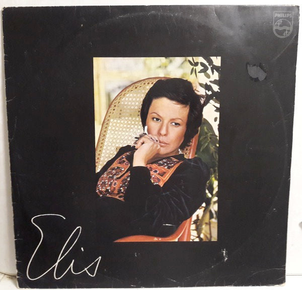 Image of Front Cover of LP - G+/VG - ELIS REGINA, Elis (Philips; 6349 334, Brazil 1977), Sticker damage to sleeve.,  - 1916341C