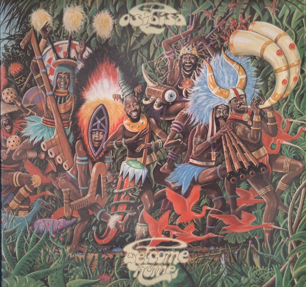 Image of Front Cover of LP - G+/VG - OSIBISA, Welcome Home (Bronze; ILPS 9355, UK 1975, Gatefold), Surface tear to front sleeve and inside gatefold.,  - 2316557C