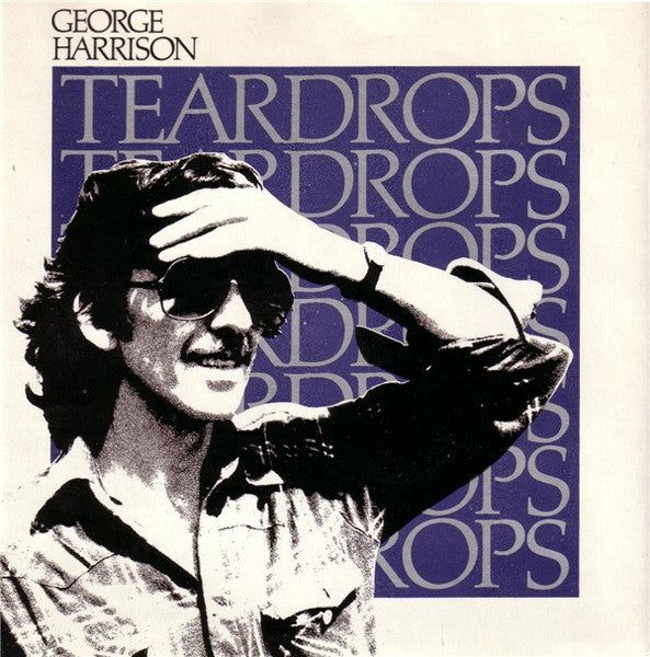 Image of Front Cover of 7" - VG+/VG - GEORGE HARRISON, Teardrops / Save The World (Dark Horse Records; K17837, UK 1981, Picture Sleeve), Strong VG,  - 1916323C