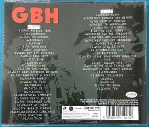 Image of Back Cover of 2xCD - VG+/VG+ - GBH*, Dead On Arrival - A Punk Rock Anthology (Castle Music; CMEDD1025, UK 2005, Jewel Case, Booklet), ,  - 1936108E