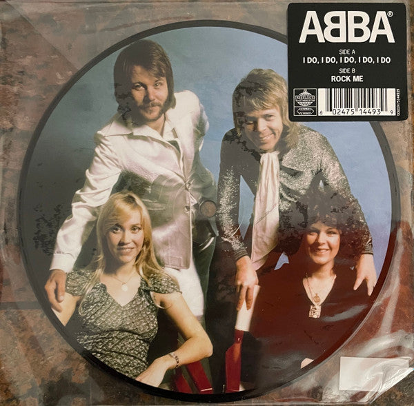 Image of Front Cover of 7" - VG+/VG+ - ABBA, I Do, I Do, I Do, I Do, I Do (Polar; 00602475144939, Europe 2025 Reissue, Stickered Plastic Sleeve, Picture Disc), ,  - 1916327C