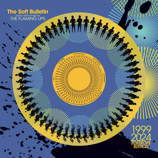 Image of Front Cover of 2xLP - EX/EX - THE FLAMING LIPS, The Soft Bulletin (Warner Records; 093624844440, USA & Europe 2024 Reissue, Die Cut Picture Sleeve, Insert, Zoetrope Picture Disc, 25th Anniversary Edition), Opened Instore, Still In Stickered Shrinkwrap,  - 1946287S