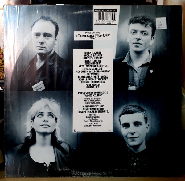 Image of Back Cover of LP - VG/VG+ - THE FALL, Bend Sinister (Beggars Banquet; BEGA 75, Brazil ), ,  - 1926283E