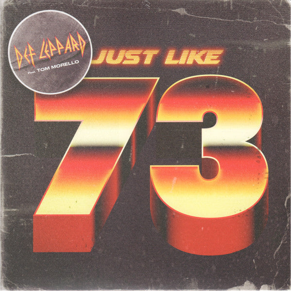 Image of Front Cover of 7" - VG+/VG+ - DEF LEPPARD, Just Like 73 (Bludgeon Riffola; 00602465671032, Worldwide 2024, Picture Sleeve), Sleeve still in opened shrinkwrap,  - 1916441C