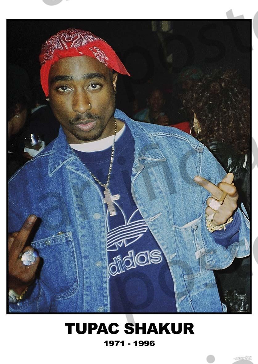 Image of Front Cover of Accessories - NEW/NEW - TUPAC, 1971-1996 Poster (Dragonfly; ART291, UK , 84cm x 60cm), ,  - 1956133S