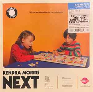 Image of Front Cover of LP - NEW/NEW - KENDRA MORRIS, Next (Karma Chief Records; KCR 12044, US 2025, Gatefold, Blue Swirl vinyl, with board game), ,  - 2016042C
