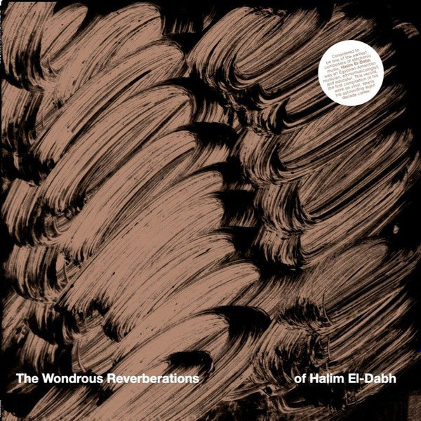 Image of Front Cover of LP - VG+/EX - HALIM EL-DABH, The Wondrous Reverberations of Halim El-Dabh (Flint Magazine; FM003 END021, US 2022, Picture Sleeve, Insert), Sleeve has a very light dint. Black vinyl version,  - 1926183E