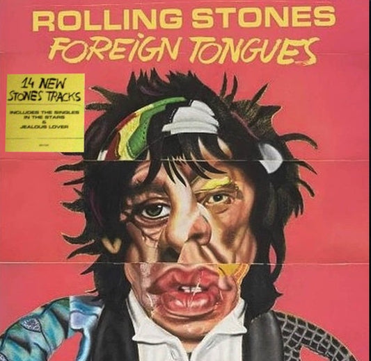 Image of Front Cover of 2xLP - NEW/NEW - ROLLING STONES, Foreign Tongues (Polydor; 8821348, Europe 2026, Gatefold, Standard 180g Black Vinyl), , Foreign Tongues, the incredibly vibrant 14-track new album from the Rolling Stones, follows less than three years after the band s universally acclaimed, Grammy Award-winning Hackney Diamonds, which topped charts worldwide and achieved multi-platinum success. Preceded by the upbeat and infectious lead single  In The Stars , Foreign Tongues was brought to life in un