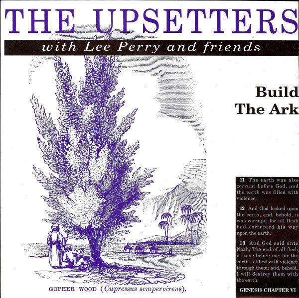 Image of Front Cover of 3xLP - /VG - THE UPSETTERS WITH LEE PERRY & FRIENDS, Build The Ark (Trojan Records; PERRY 3, UK 1990, NO Box, 3 Inners), Light marks only, side 5 is hazy from press, nap. Clean labels, 3 inners. NO BOX.,  - 1946329S