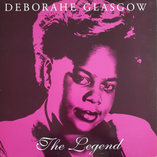 Image of Front Cover of LP - VG/VG+ - DEBORAHE GLASGOW, The Legend (World Records; WRLP 011, UK 1994), A few light hairlines only.Edgewear.,  - 1926319E