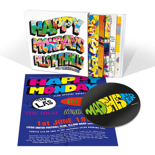Image of Front Cover of 5xLP - NEW/NEW - HAPPY MONDAYS, Pills ‘n’ Thrills and Bellyaches (London Records Ltd.; LMS1725740, Europe 2026 Reissue, 5LP Boxset), ,  - 9400682C