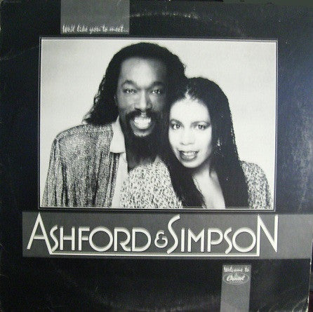 Image of Front Cover of LP - VG/VG+ - ASHFORD & SIMPSON, We'd Like You To Meet (Capitol Records; SPRO 9769 / 9770, US 1982, Promo), ,  - 1926324E