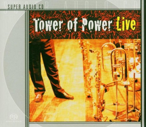 Image of Front Cover of CD - EX/EX - TOWER OF POWER, Soul Vaccination: Tower Of Power Live (550 Music; BS 69829, US 1999 Reissue, SACD), ,  - 1956168S
