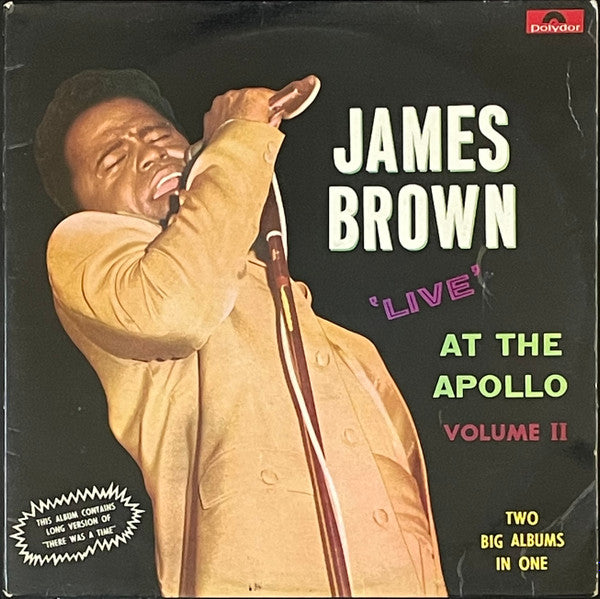Image of Front Cover of LP - VG/VG - JAMES BROWN, James Brown & The Famous Flames-Live At The Apollo-Vol. 2 (Polydor Red Label; 583 729/30, UK 1969), ,  - 1926331E
