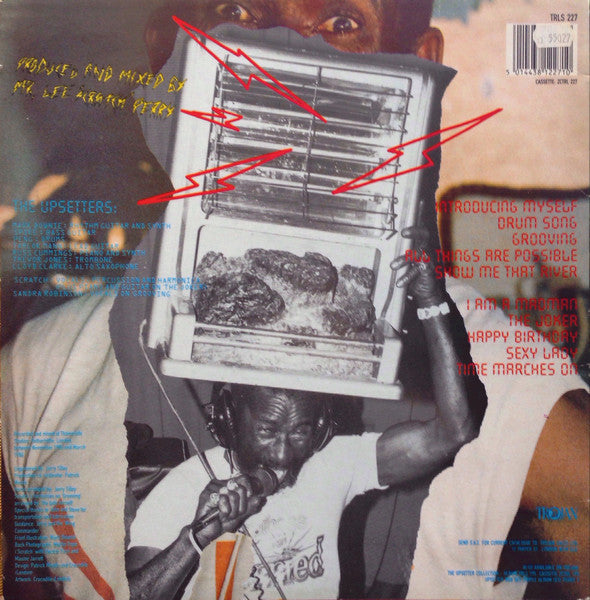 Image of Back Cover of LP - VG/VG - LEE SCRATCH PERRY, Battle of Armagideon (Trojan Orange/White; TRLS227, UK 1986), ,  - 1526279E