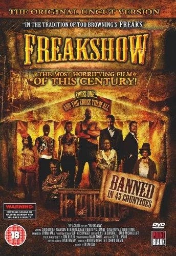 Image of Front Cover of DVD - VG+/VG+ - DREW BELL, Freakshow (Point Blank ; PBDVD102, Europe ), ,  - 1936235E