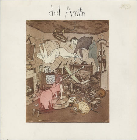 Image of Front Cover of LP - VG+/VG+ - DEL AMITRI, Del Amitri (Chrysalis ; CHR 1499, UK 1985, Embossed Textured Sleeve, Booklet), With Press Photo, Small Press Flaw Which Does Not Sound - Otherwise EX,  - 1926194E