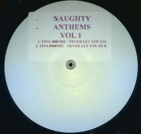 Image of Front Cover of 12" - /G+ - UNKNOWN ARTIST, Naughty Anthems Vol 1 (Not On Label; MTM12, UK 2006, Stickered White Label, Unofficial Release, Single Sided), ,  - 1916526C