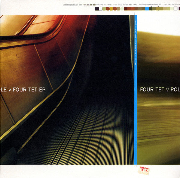 Image of Front Cover of 12" - VG/VG - FOUR TET V POLE, Pole v Four Tet EP / Four Tet v Pole EP (Leaf; DOCK 20, UK 2000, Picture Sleeve), Light hairlines, marks on back of sleeve.,  - 1916527C