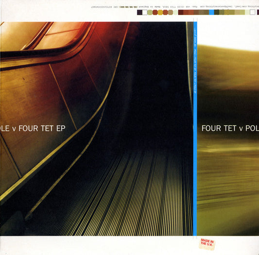 Image of Front Cover of 12" - VG/VG - FOUR TET V POLE, Pole v Four Tet EP / Four Tet v Pole EP (Leaf; DOCK 20, UK 2000, Picture Sleeve), Light hairlines, marks on back of sleeve.,  - 1916527C