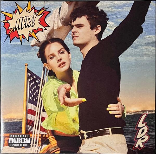 Image of Front Cover of 2xLP - EX/EX - LANA DEL REY, NFR! (Polydor ; 0840940, USA & Europe 2024, Gatefold, 2 Inners), Still In Stickered Shrinkwrap,  - 1926189E