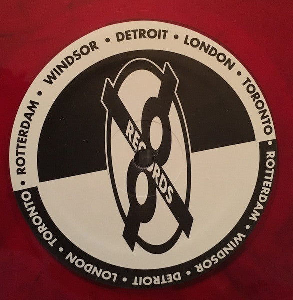 Image of Label Cover of 12" - VG+/VG+ - F.U.S.E., Substance Abuse (Plus 8 Records; PLUS8013, Canada 1991, Stickered Plain Sleeve, Limited Edition, Red Vinyl.), Highlighter on centre label. Very minor ringwear to sleeve.,  - 2026075E