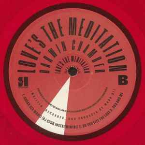 Image of Back Cover of 12" - /VG+ - DARWIN CHAMBER, Love's The Meditation (Rong Music; RONG 40, US 2023), red vinyl,  - 1946344S