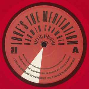 Image of Front Cover of 12" - /VG+ - DARWIN CHAMBER, Love's The Meditation (Rong Music; RONG 40, US 2023), red vinyl,  - 1946344S