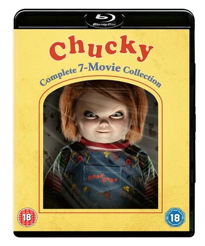 Image of Front Cover of 7xBlu-Ray - VG+/VG+ - JOHN LAFIA, Chucky: The Complete 7 Movie Collection (Universal ; 831 312 6, Europe 2017), No slipcase,  - 1936241E