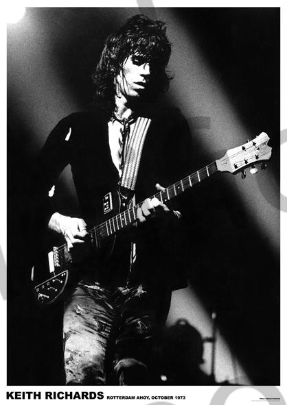 Image of Front Cover of Accessories - NEW/NEW - KEITH RICHARDS, Poster (84.1cm x 59.4cm; ART075, UK ), ,  - 1956233S
