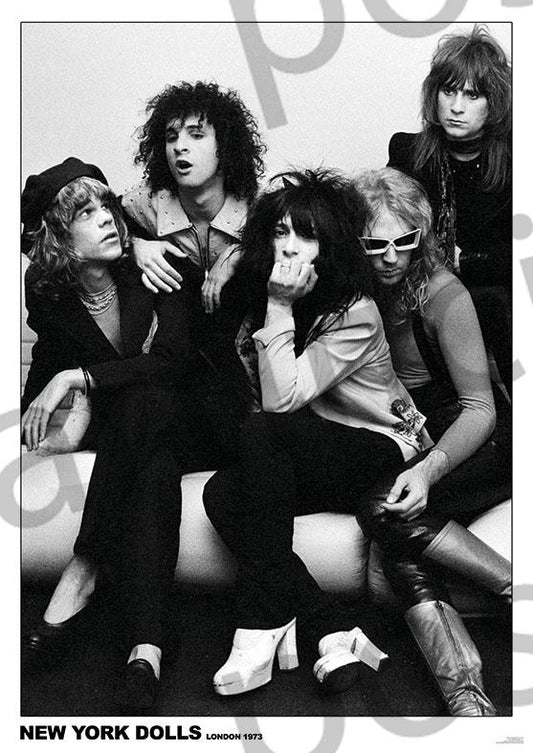 Image of Front Cover of Accessories - NEW/NEW - NEW YORK DOLLS, Poster (84.1cm x 59.4cm; , Europe ), ,  - 1956236S