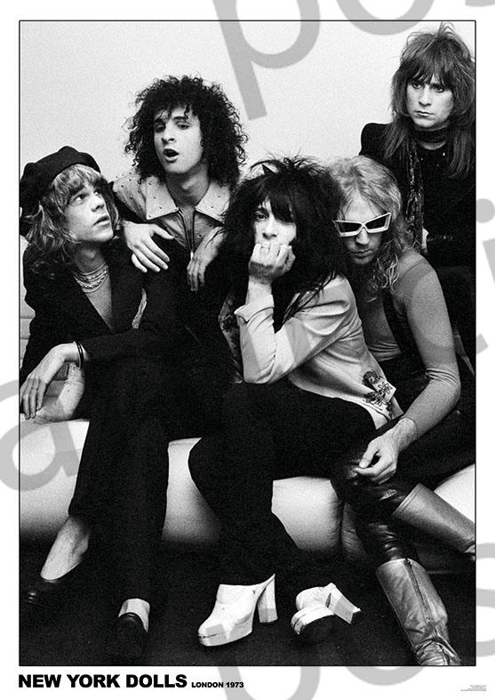 Image of Front Cover of Accessories - NEW/NEW - NEW YORK DOLLS, Poster (84.1cm x 59.4cm; , Europe ), ,  - 1956236S