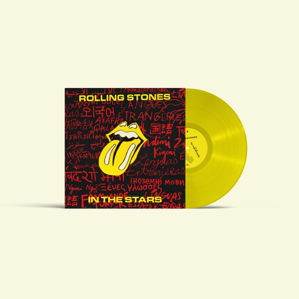 Image of Front Cover of 10" - NEW/NEW - ROLLING STONES, In The Stars (Polydor; 8821372, Europe 2026, Limited Edition, Yellow Vinyl), , The Rolling Stones have come storming out of the traps with a blisteringly powerful new rocker set to rattle windows and ignite speakers across the globe. Delivering a high-voltage surge of energy from the very first note, the track captures the band at their most electrifying and impossible to ignore.Frontman Mick Jagger leads the charge with high-octane vocals, bringing 