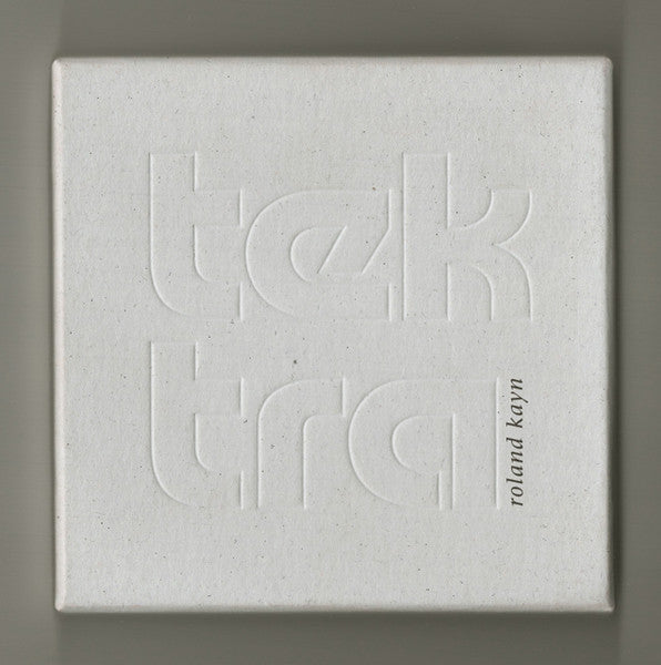 Image of Front Cover of 4xCD - VG/VG+ - ROLAND KAYN, Tektra (Barooni; BAR 016, Netherlands 1997, Box Set, Booklet & Insert), Some slight discoloration on right hand corner's side of the box,  - 1936254E