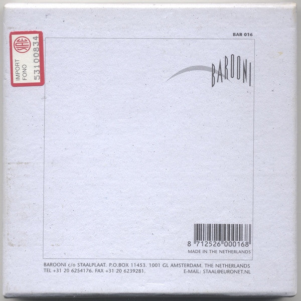 Image of Back Cover of 4xCD - VG/VG+ - ROLAND KAYN, Tektra (Barooni; BAR 016, Netherlands 1997, Box Set, Booklet & Insert), Some slight discoloration on right hand corner's side of the box,  - 1936254E