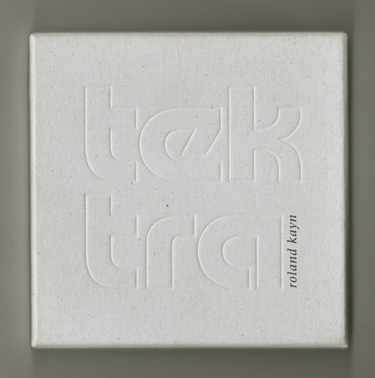 Image of Front Cover of 4xCD - VG/VG+ - ROLAND KAYN, Tektra (Barooni; BAR 016, Netherlands 1997, Box Set, Booklet & Insert), Some slight discoloration on right hand corner's side of the box,  - 1936254E