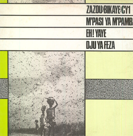 Image of Front Cover of 12" - VG/G+ - ZAZOU BIKAYE CY1*, M'Pasi Ya M'Pamba (Illuminated Records ; ILL 4712, UK 1984), groove wear and few scuffs/hairlines. few marks to sleeve,  - 2046028S
