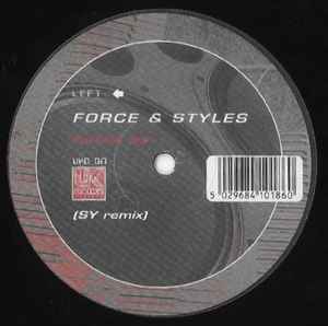 Image of Label Cover of 12" - G+/G+ - FORCE & STYLES, Follow Me (UK Dance; UKD 017, UK 1997, Die Cut Company Sleeve), Lots of light marks and scuffs, pencil writing on sleeve and general wear and tear.,  - 2016047C