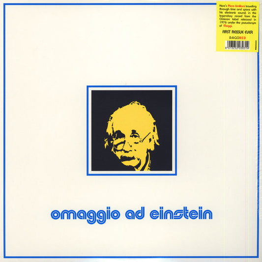 Image of Front Cover of LP - EX/EX - MOGGI, Omaggio Ad Einstein (Dagored; RED303, Italy 2015 Reissue), Still In Opened Shrinkwrap,  - 1926394E